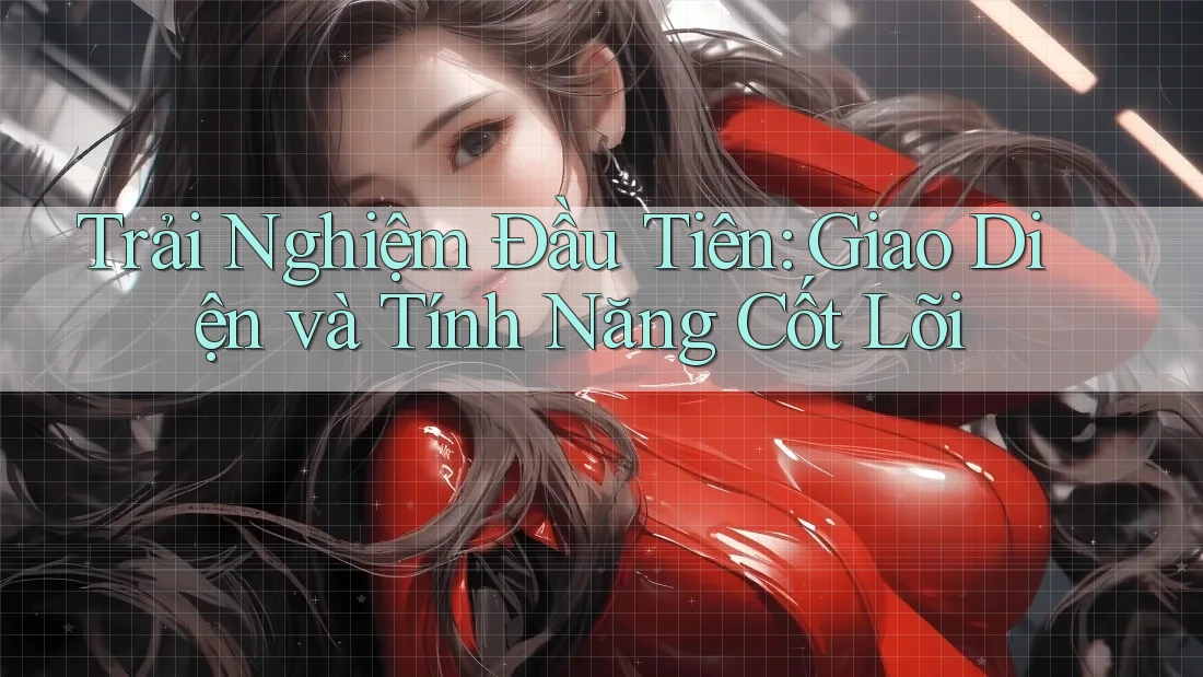 Trải Nghiệm Đầu Tiên: Giao Diện và Tính Năng Cốt Lõi Trải Nghiệm Đầu Tiên: Giao Diện và Tính Năng Cốt Lõi