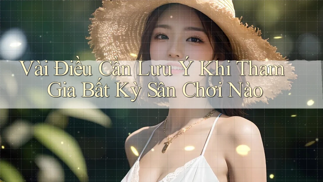 Vài Điều Cần Lưu Ý Khi Tham Gia Bất Kỳ Sân Chơi Nào