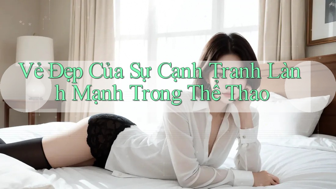 Vẻ Đẹp Của Sự Cạnh Tranh Lành Mạnh Trong Thể Thao