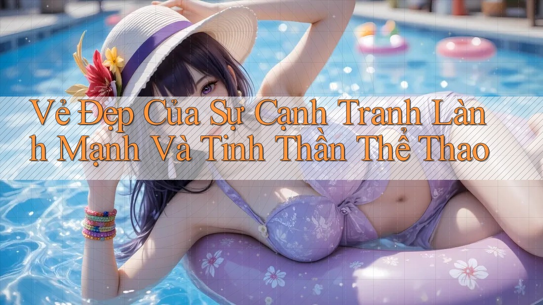 Vẻ Đẹp Của Sự Cạnh Tranh Lành Mạnh và Tinh Thần Thể Thao
